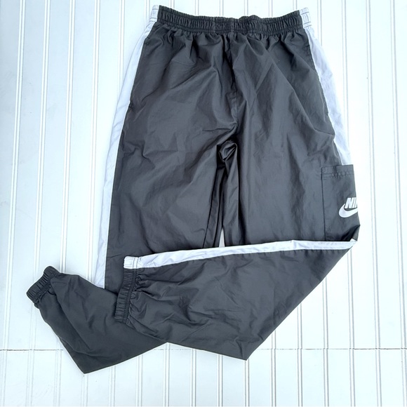 Nike Track Pants Womens S Windbreaker Striped Pocket Polyester - Picture 1 of 5